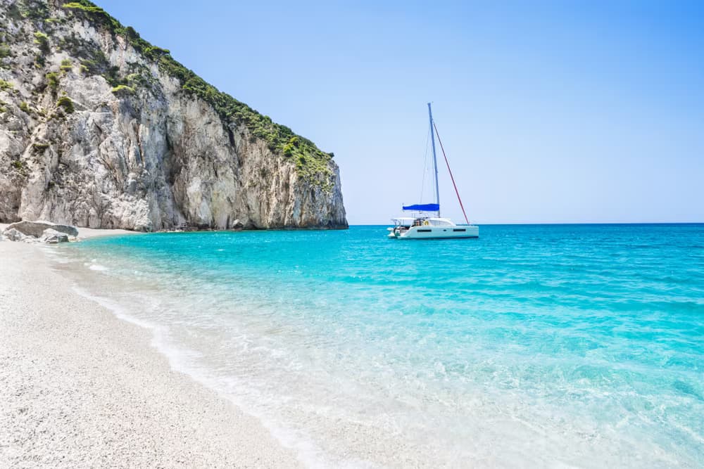 Croisière à la cabine en catamaran dans les îles ioniennes