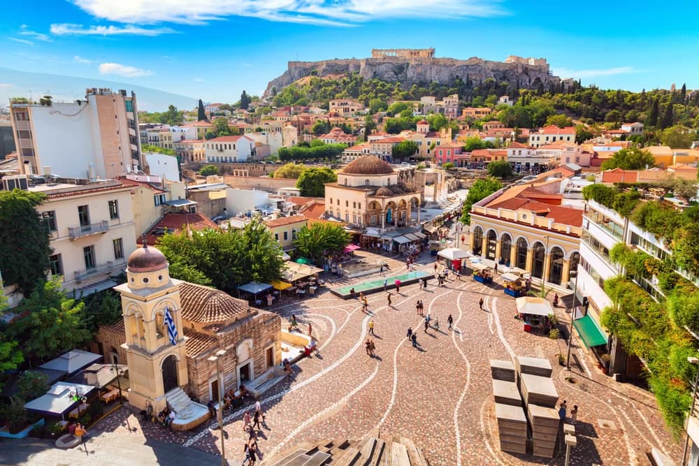 Athènes Hier et Aujourd'hui