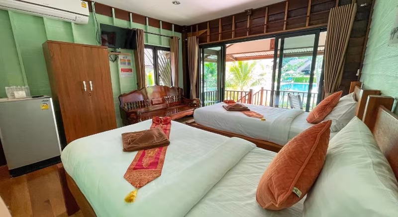 Two Bed Room Pool View AC
